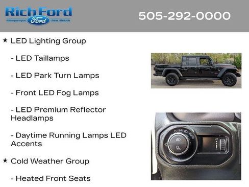 Used 2023 Jeep Gladiator Mojave w/ LED Lighting Group AWD/4WD image 22