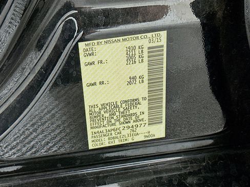 Used 2015 Nissan Altima 2.5 S w/ Power Driver Seat Package FWD image 12