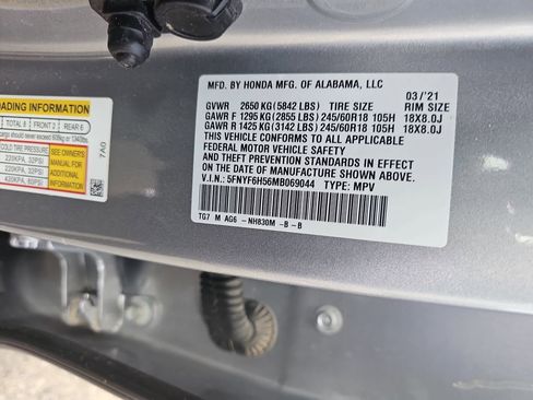 Used 2021 Honda Pilot EX-L image 42