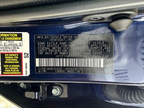 Used 2022 Toyota Camry SE w/ Cold Weather Package FWD image 16