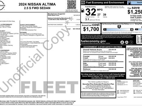 Used 2024 Nissan Altima 2.5 S FWD image 3