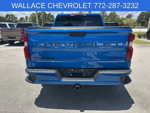 Certified 2024 Chevrolet Silverado 1500 Custom w/ Turbomax Blackout Package AWD/4WD image 6