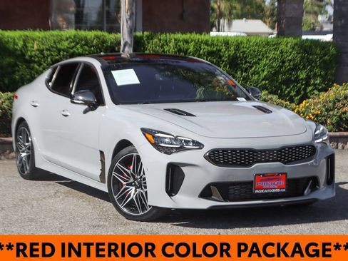 Used 2022 Kia Stinger GT1 w/ Red Interior Color Package RWD image 2