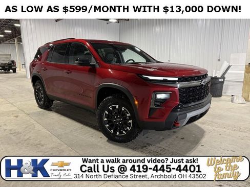 New 2026 Chevrolet Traverse Z71 w/ LPO, Floor Liner Package image 1