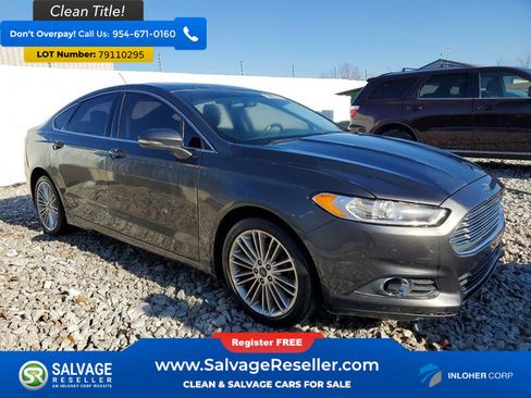 Used 2016 Ford Fusion SE w/ Equipment Group 202A FWD image 5