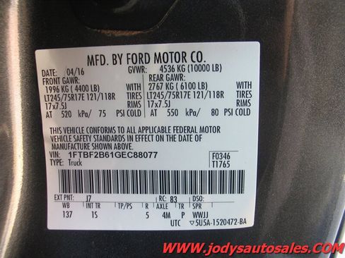 Used 2016 Ford F250 XL w/ Power Equipment Group AWD/4WD image 28