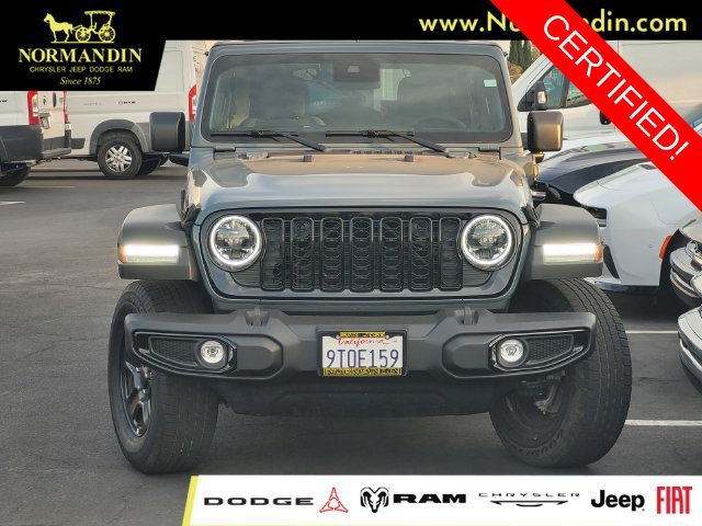 Certified 2025 Jeep Wrangler Unlimited Sport S 4xe AWD/4WD image 2