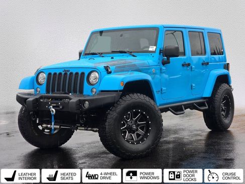 Used 2017 Jeep Wrangler Unlimited Sahara AWD/4WD image 1