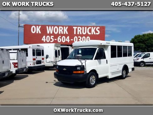 Used 2011 Chevrolet Express 3500 G3500 w/ School Bus Package image 1