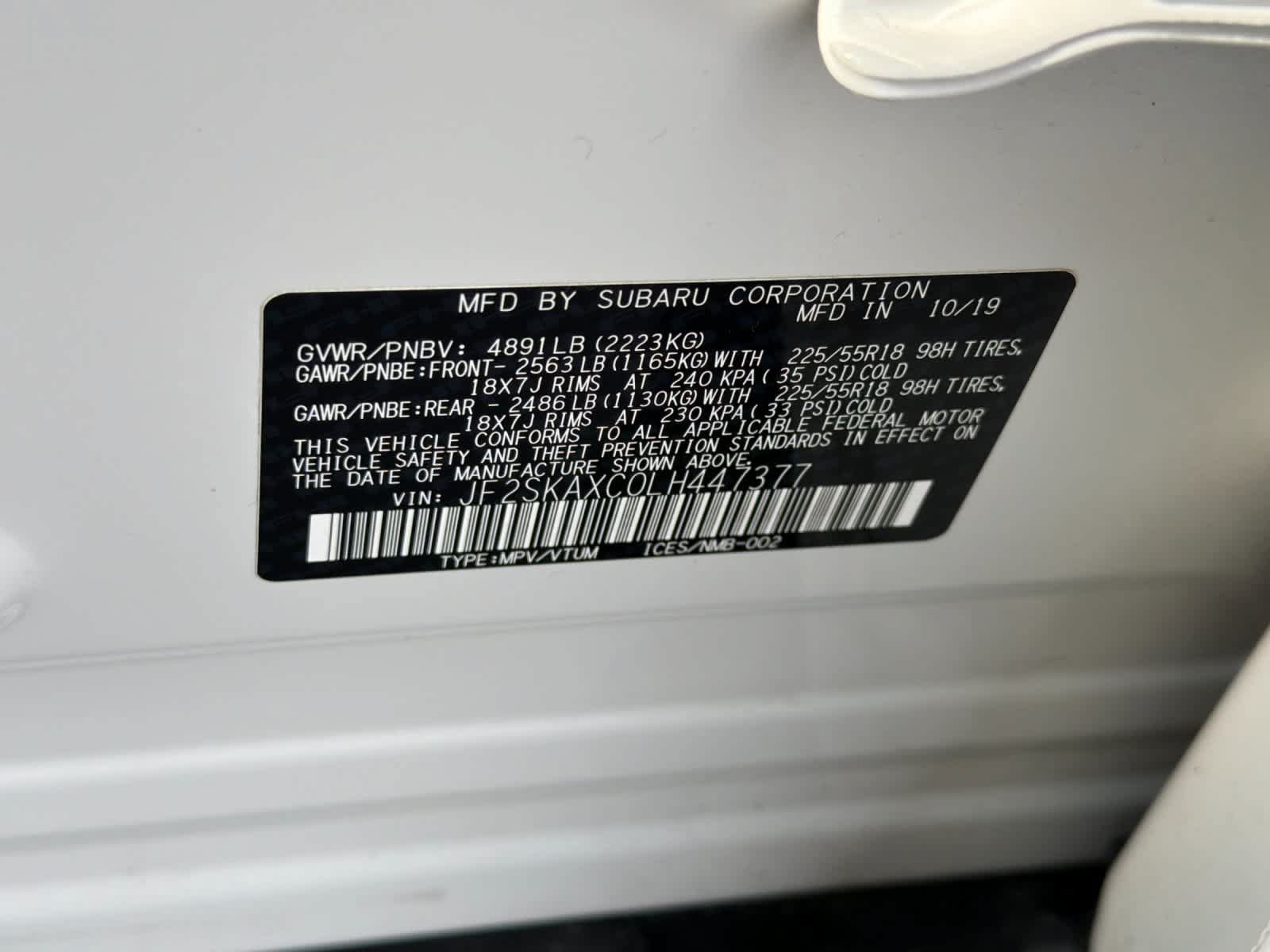 Used 2020 Subaru Forester Touring AWD/4WD image 35