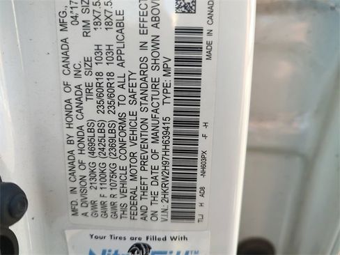 Used 2017 Honda CR-V Touring image 35