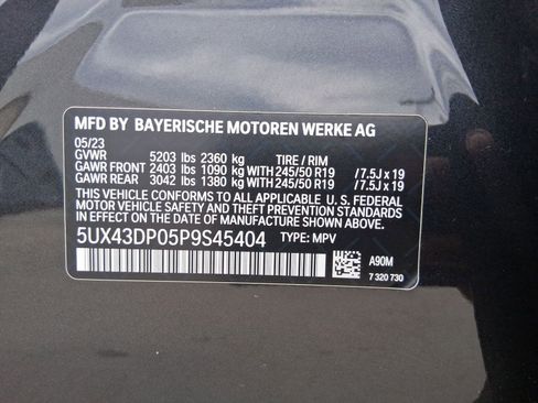 Certified 2023 BMW X3 sDrive30i w/ M Sport Package image 21