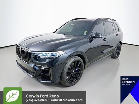 Used 2020 BMW X7 M50i w/ Dynamic Handling Package AWD/4WD image 4