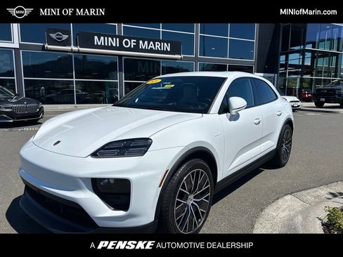 Used 2025 Porsche Macan 4 Electric AWD/4WD image 1