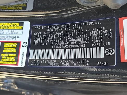 Used 2024 Toyota Camry XSE FWD image 35