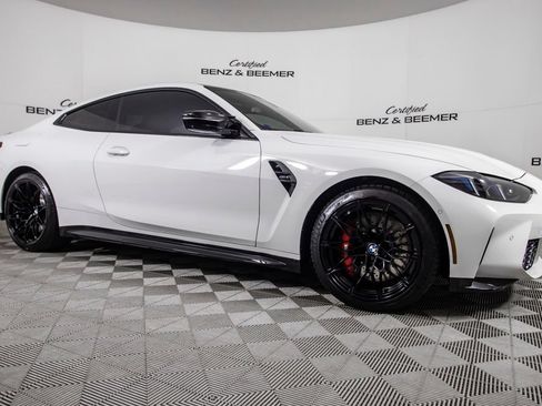 Used 2025 BMW M4 Coupe w/ Executive Package RWD image 2