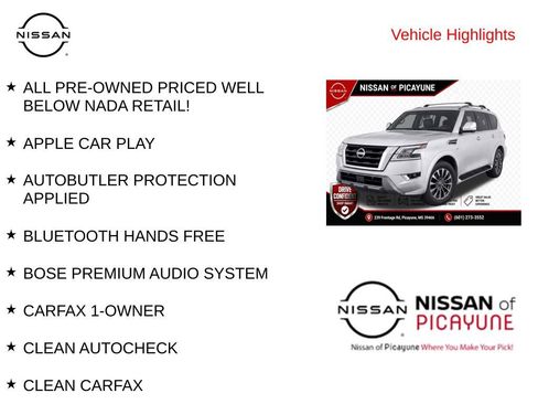 Used 2022 Nissan Armada Platinum w/ Captain's Chairs Package RWD image 11