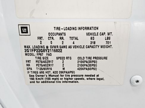 Used 2000 Chevrolet Camaro Z28 w/ SS Performance/Appearance Pkg image 27