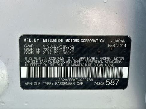 Used 2014 Mitsubishi Lancer SE AWD/4WD image 21