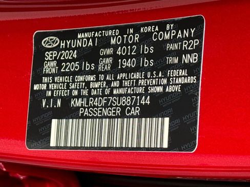 New 2025 Hyundai Elantra N Line image 37