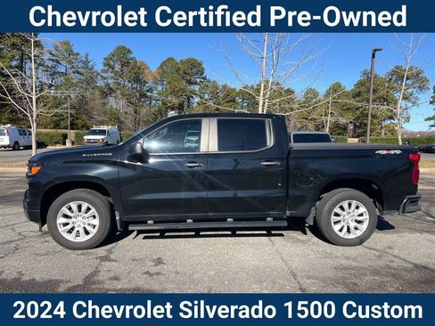 Certified 2024 Chevrolet Silverado 1500 Custom image 1