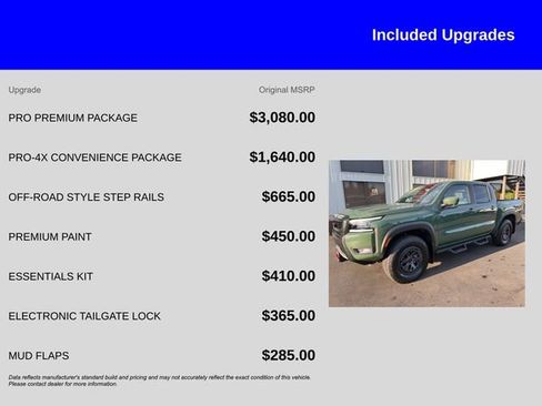 New 2026 Nissan Frontier PRO-4X w/ Pro Premium Package image 13