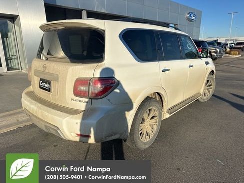 Used 2020 Nissan Armada Platinum w/ Captain's Chairs Package image 6