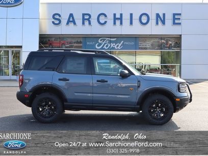 New 2025 Ford Bronco Sport Badlands w/ Sasquatch Badlands Package