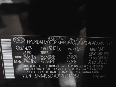 Used 2023 Hyundai Santa Fe XRT AWD/4WD image 7