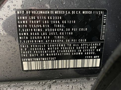 New 2026 Volkswagen Tiguan SE image 31