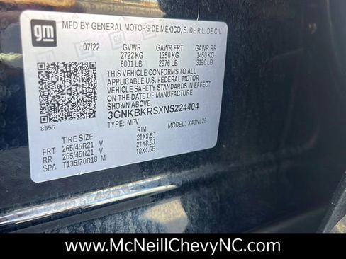 Used 2022 Chevrolet Blazer RS w/ Enhanced Convenience Package image 28