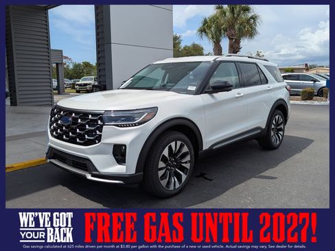New 2026 Ford Explorer Platinum w/ LUX Leather Package AWD/4WD image 10