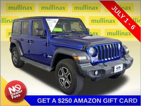 Used 2018 Jeep Wrangler Unlimited Sport S AWD/4WD image 1