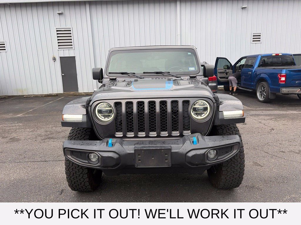 Used 2021 Jeep Wrangler Unlimited Rubicon 4xe w/ Cold Weather Group AWD/4WD image 2