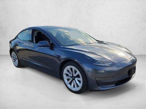 Used 2021 Tesla Model 3 Long Range AWD/4WD image 3