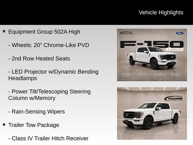 Used 2023 Ford F150 Lariat w/ Equipment Group 502A High AWD/4WD image 10