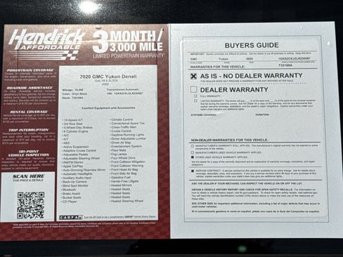 Used 2020 GMC Yukon Denali w/ Open Road Package image 43