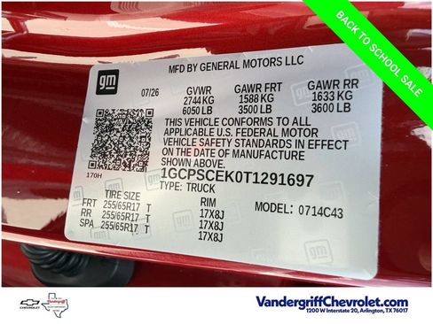 New 2026 Chevrolet Colorado LT w/ Advanced Trailering Package RWD image 24