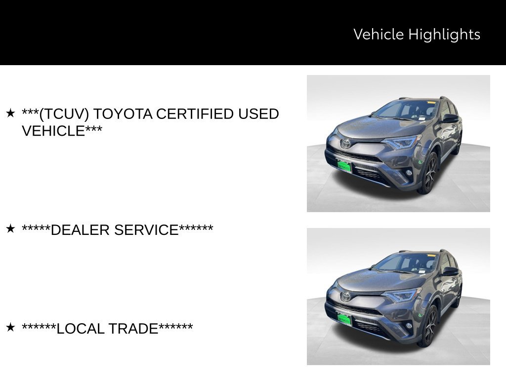 Used 2017 Toyota RAV4 SE AWD/4WD image 6