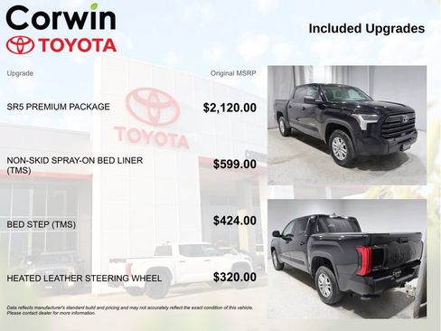 Used 2024 Toyota Tundra SR5 w/ SR5 Premium Package AWD/4WD image 4