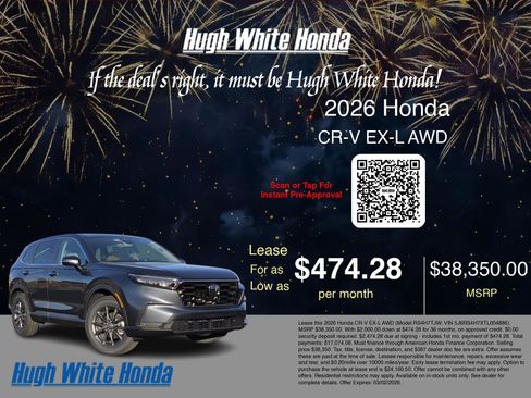 New 2026 Honda CR-V EX-L image 3