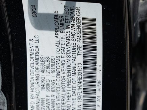 Used 2024 Honda Civic EX-L image 11