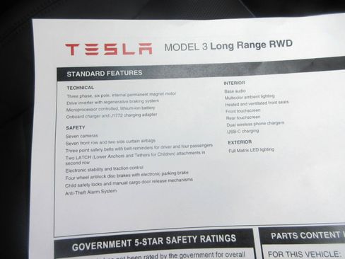 Used 2024 Tesla Model 3 RWD image 5