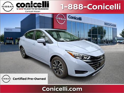 Certified 2025 Nissan Versa SV w/ Trunk Package FWD image 1