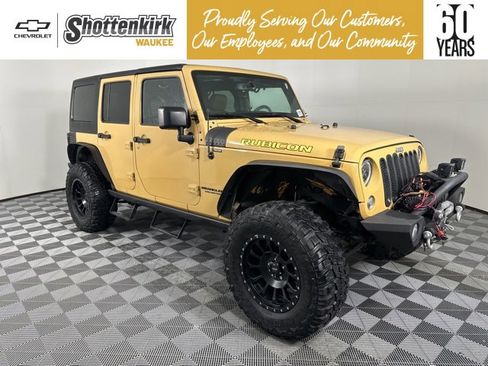 Used 2014 Jeep Wrangler Unlimited Rubicon w/ Max Tow Package image 1
