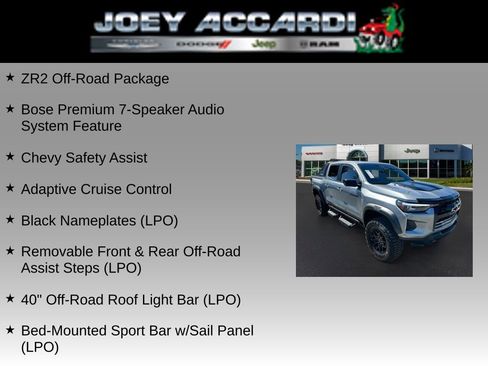 Used 2025 Chevrolet Colorado ZR2 w/ Midnight Edition image 13