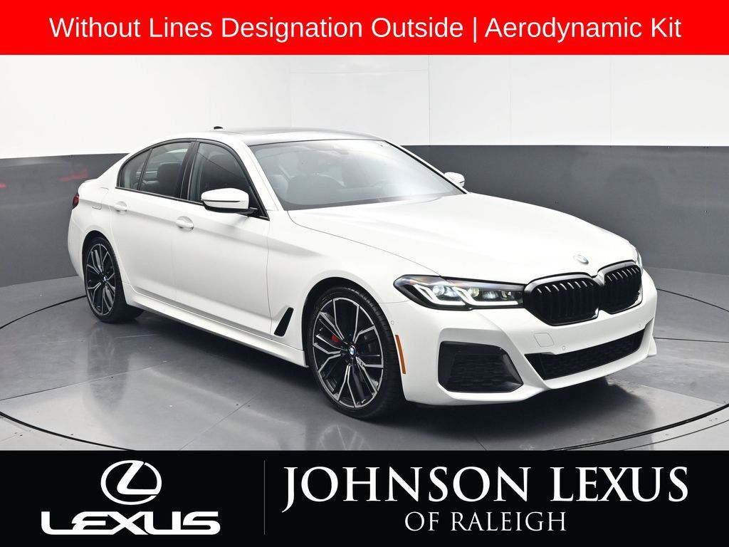 Used 2021 BMW 530i w/ M Sport Package RWD image 3