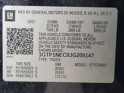 Used 2018 GMC Sierra 1500 SLT w/ SLT Premium Package RWD image 33