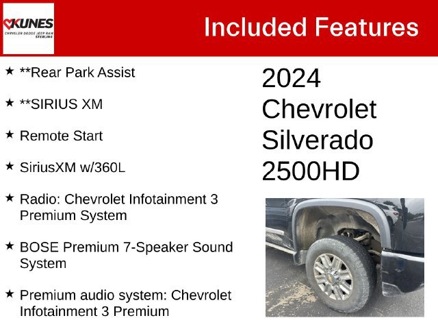 Used 2024 Chevrolet Silverado 2500 High Country w/ High Country Premium Package AWD/4WD image 5