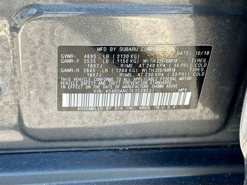 Used 2019 Subaru Outback 2.5i Limited AWD/4WD image 32